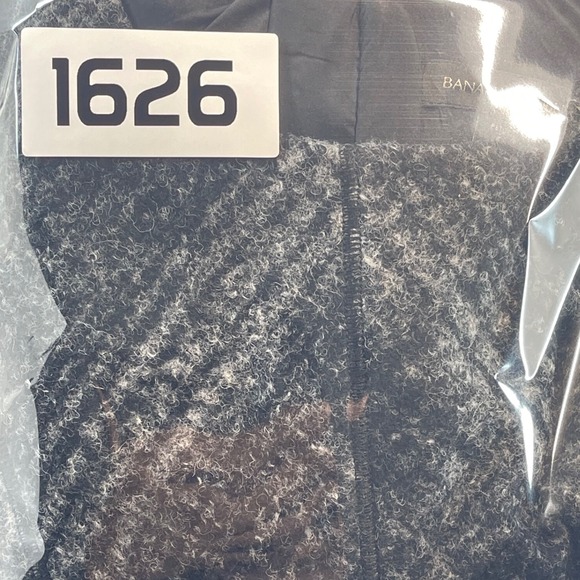 Banana Republic Dress Herringbone Sleeveless Black Gray Career‎ Petite Size 2 - Picture 9 of 9